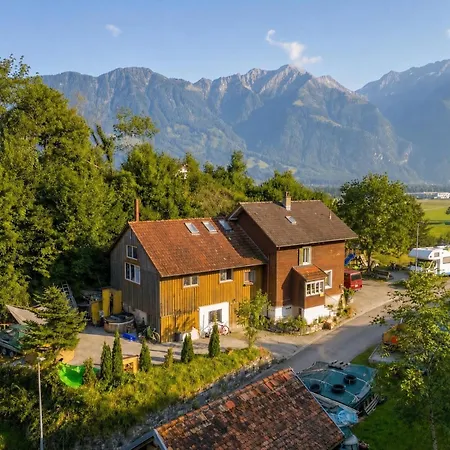 Barn In An Old Near Vaduz